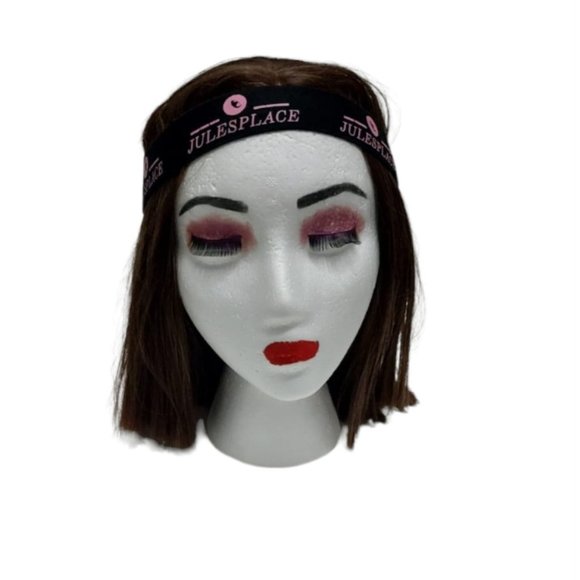 Reversible Silk Satin Bonnet, Satin Bag & Headband 3pc - Picture 8 of 9